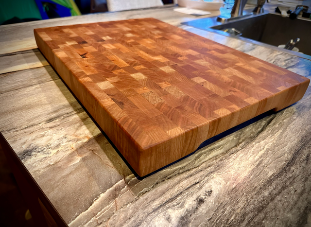 Multiple Hardwood End grain popular Cutting Board